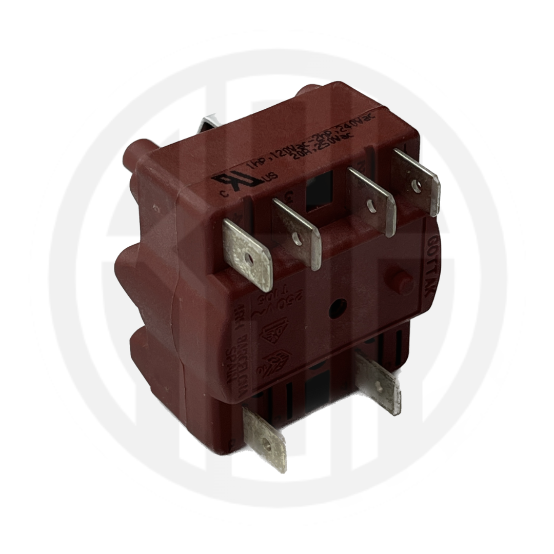 Gottak rotary switch Ref. 440455 for OEM Professional oven and hob